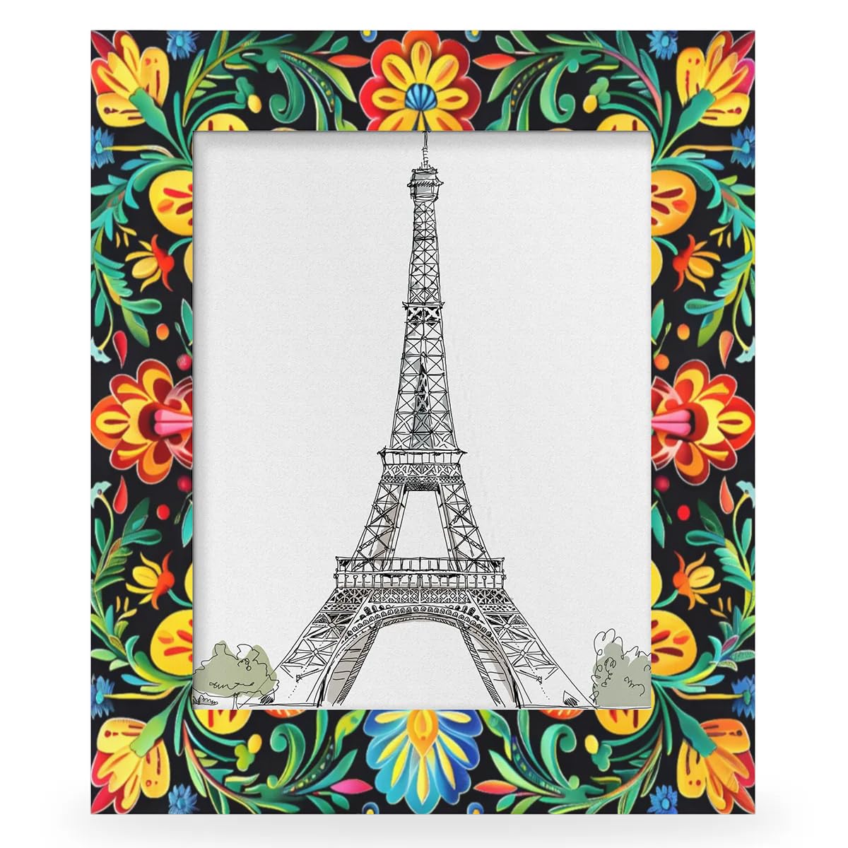 額縁セット　メキシコ Amazon.com - Tablerazzi Colorful Mexican Picture Frames, Display